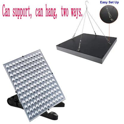 144-LED Red Light Therapy Facial Panel. Boost Collagen, Smooth Fine Lines & Revitalize Skin